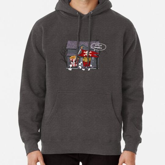 Discover Boo boo funny chicken French fries let's go ghouls Halloween Hoodies