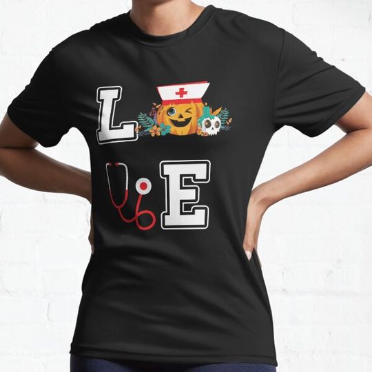 Discover Funny Love nurse Halloween T-shirts