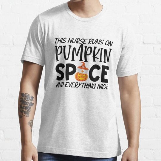 Discover funny halloween Pumpkin Nurse T-shirts