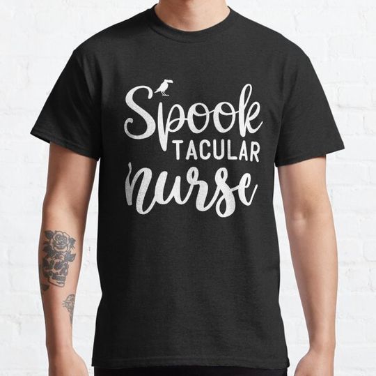 Discover Spooktakular Nurse Funny Halloween T-Shirt Design For Nurses. T-Shirt Design For Nurse T-shirts