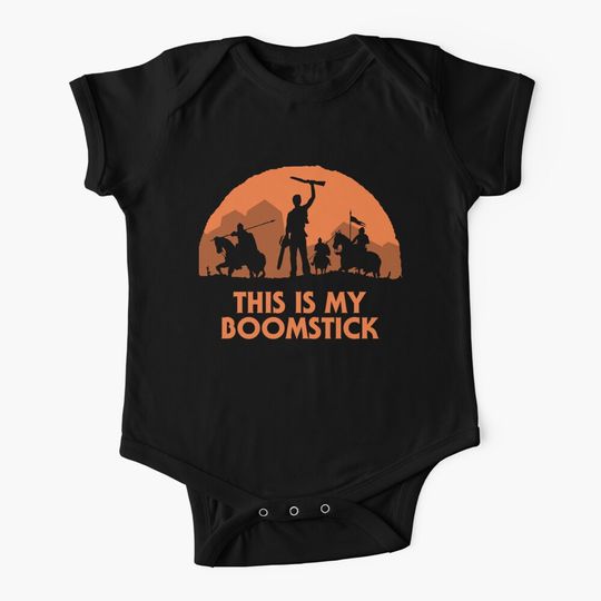 Discover This is my BOOMSTICK Baby One-Piece