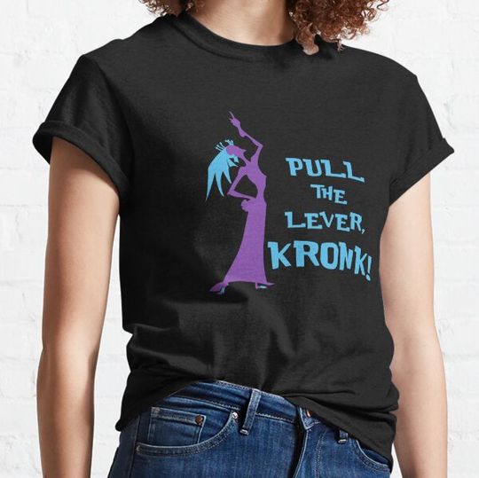 Discover Pull The Lever - Emperors New Groove T-shirts