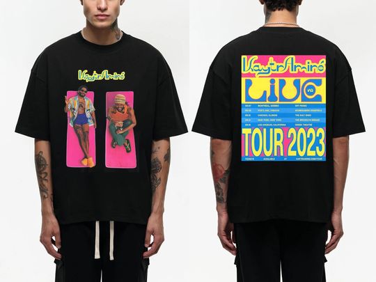 Discover Kaytranada and Amin Concert Shirt, Kaytramin Tour 2023 Shirt