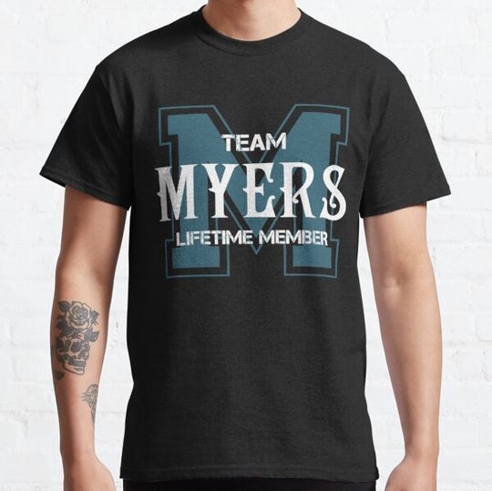 Discover Team MYERS Lifetime Member T-shirts
