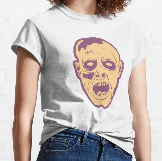 Discover horror zombie in graveyard scary design T-shirts