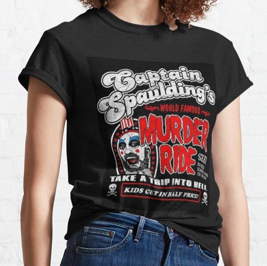 Discover Captain Spaulding devil's rejects Rob zombie horror T-shirts