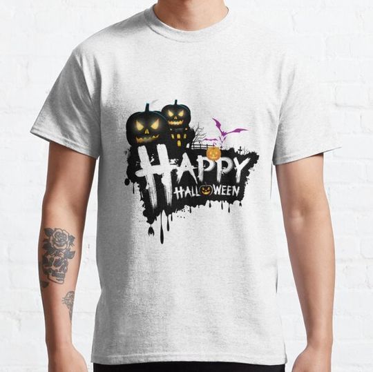 Discover happy halloween T-shirts