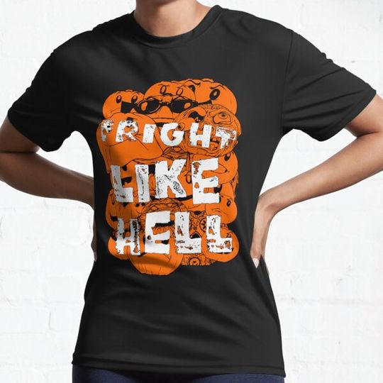 Discover pumpkins, Fright like Hell T-shirts
