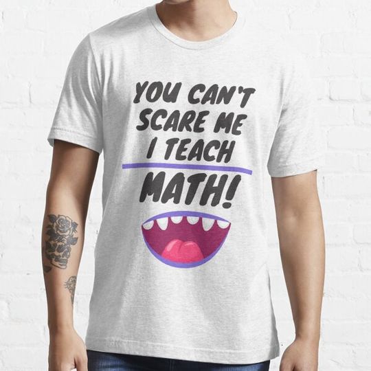 Discover Math Teacher Halloween Design T-shirts