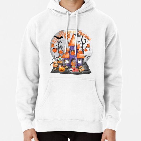 Discover FUNNY DESIGN OF HOLLOWEEN MATH TEACHERS Hoodies