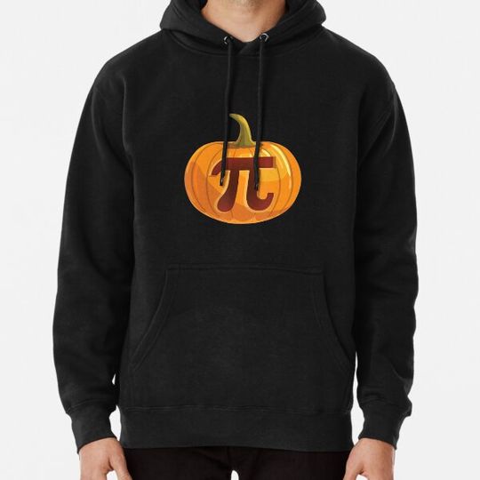 Discover Pumpkin Pi Math Halloween Thanksgiving Hoodies