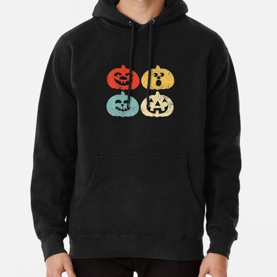 Discover Vintage Halloween Pumpkin Hoodies