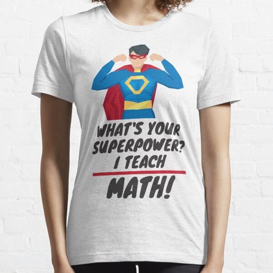 Discover Math Teacher Halloween Design T-shirts
