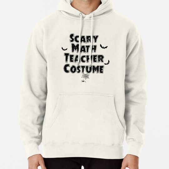 Discover Scary Math Teacher Halloween Costume Hoodies