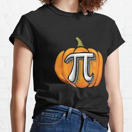 Discover Pumpkin Pi Math Funny Halloween T-shirts