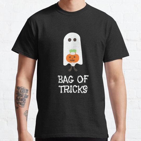 Discover Funny Halloween Spooky Bag Of Tricks T-shirts
