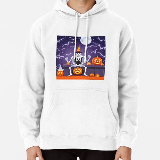 Discover Halloween character: Skeleton Witch Hoodies