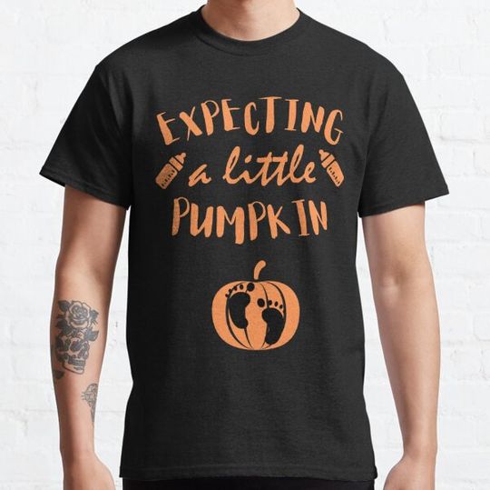 Discover Expecting A Little Pumpkin T-shirts