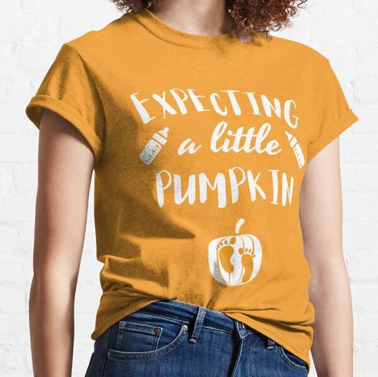 Discover Expecting A Little Pumpkin T-shirts