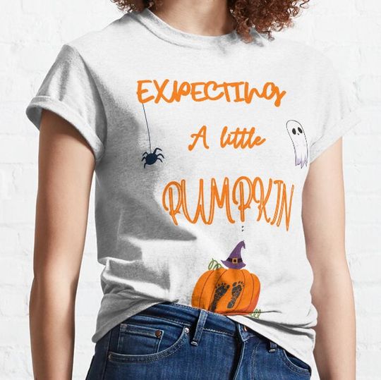 Discover Expecting A Little Pumpkin T-shirts