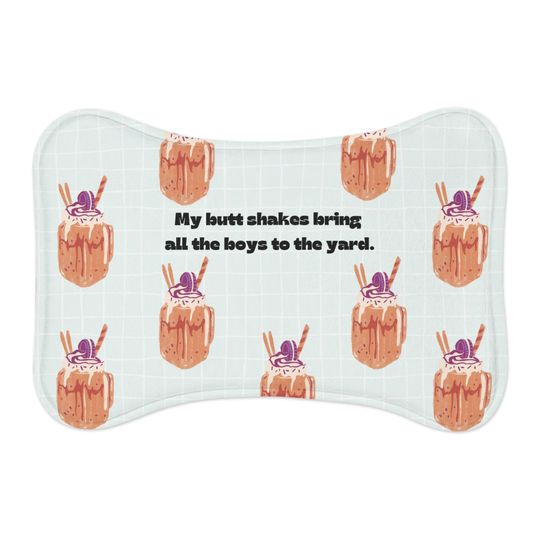 Discover Dog Classic Pet Bowls Mats