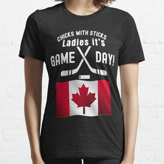 Discover Girls Hockey, Ladies its Game Day Classic T-shirts