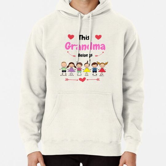 Discover funny this grandma belongs My grandchildren gift Hoodies