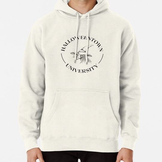 Discover Vintage Halloween Little Things Witch Doodles Spooky Mom Halloweentown Grandma ghosts town University Funny Fall School Gift Hoodies