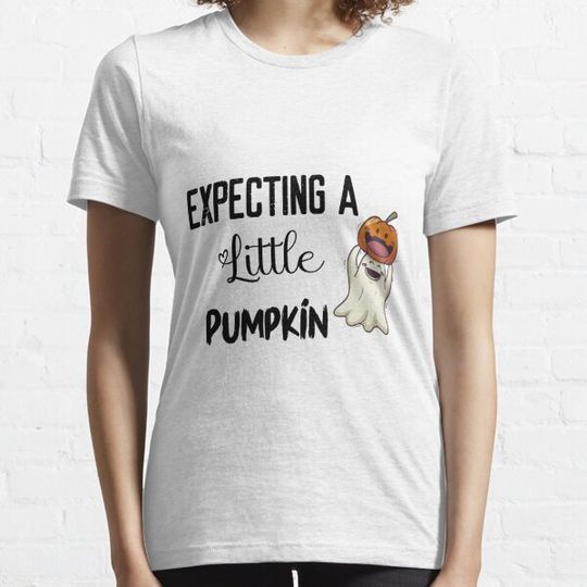 Discover expecting a little pumpkin - maternety pregnant halloween baby annnouncement T-shirts