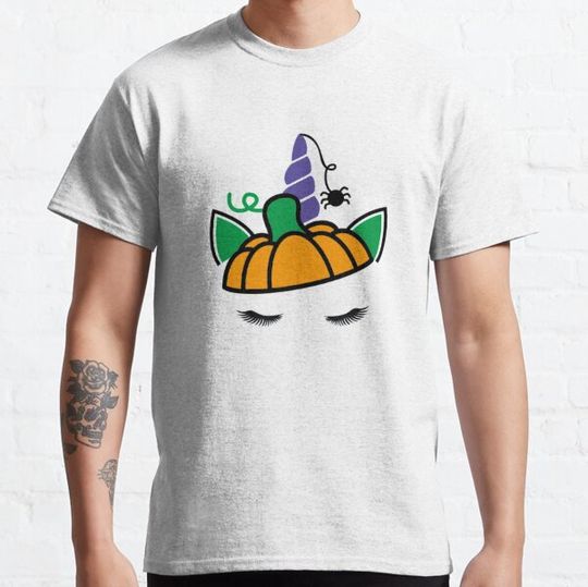 Discover Magical Unicorn Pumpkin T-shirts