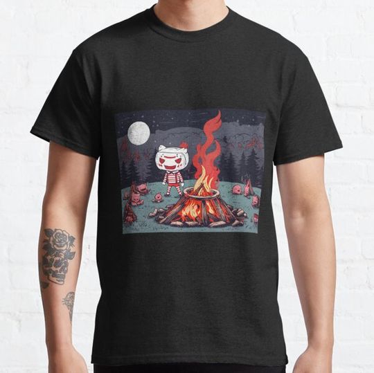 Discover Horror at the Bonfire T-shirts