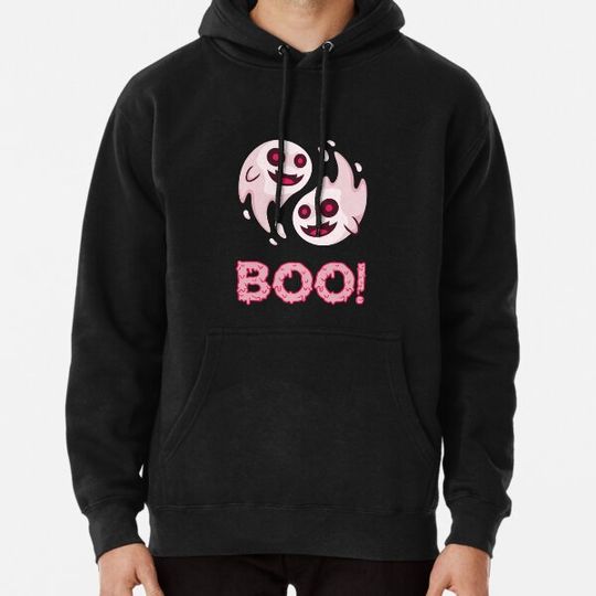 Discover Cute Boo Ghost Halloween Funny Halloween Costume Vintage Hoodies