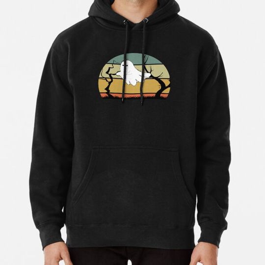Discover Halloween Ghost Vintage Hoodies