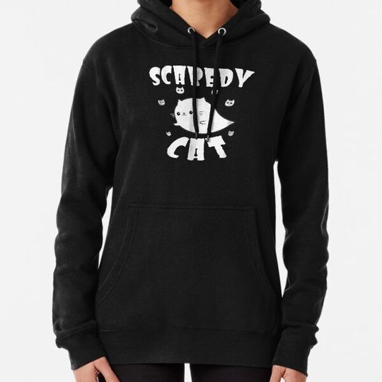 Discover Ghost Cat Halloween Scaredy Cat Cute Cartoon Hoodies