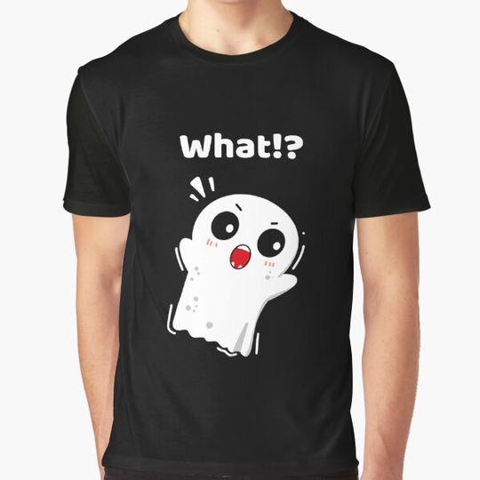 Discover Angry Ghost What!? T-shirts