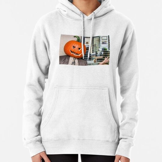 Discover Dwight Pumpkin Head Hoodies