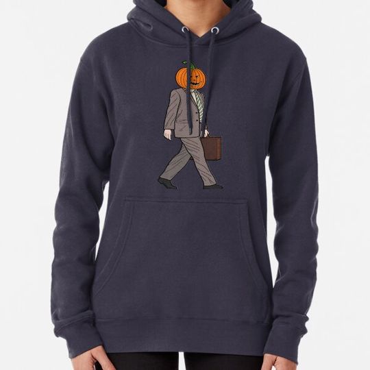 Discover Dwight's Pumpkin Head Hoodies