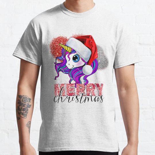 Discover Christmas unicorn T-shirts