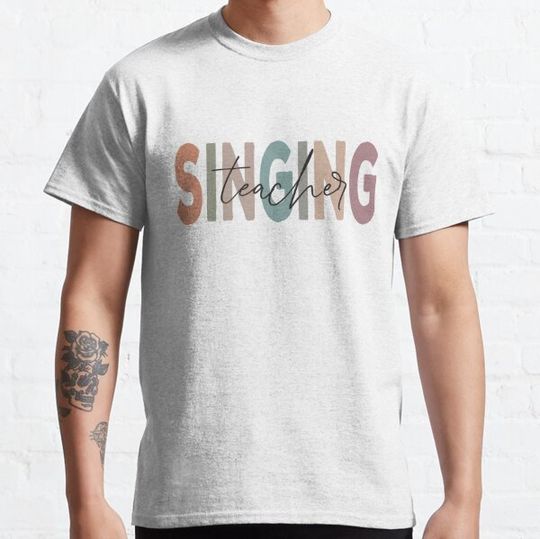 Discover Singing Teacher  Appreciation Gift T-shirts