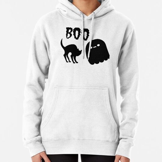 Discover Boo To cat - Halloween Quotes Hoodies