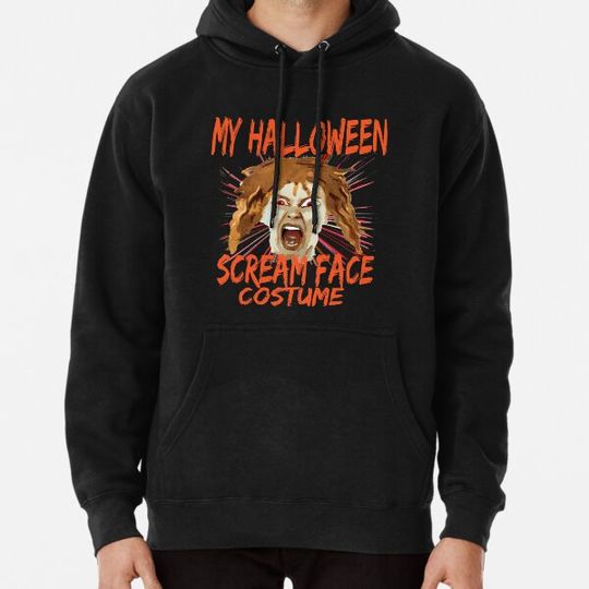 Discover Halloween Scream Face Costume Hoodies