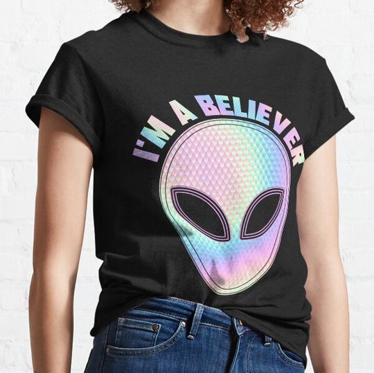 Discover Aliens - I'm a believer T-shirts