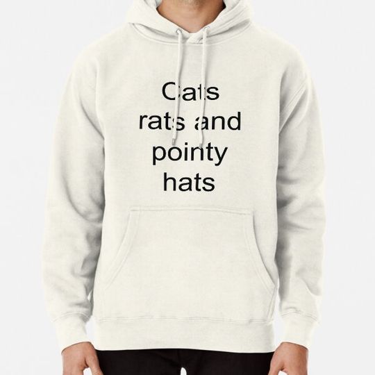 Discover Cats rats and pointy hats Hoodies
