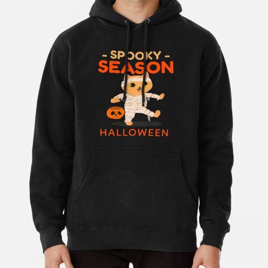 Discover Halloween Spooky Scary Season Cute Cat Hoodies