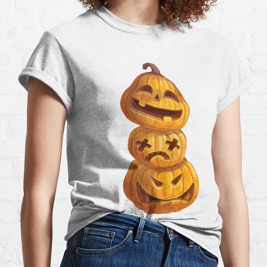 Discover Halloween  jack o lantern WITH SWEET FRIENDS T-shirts