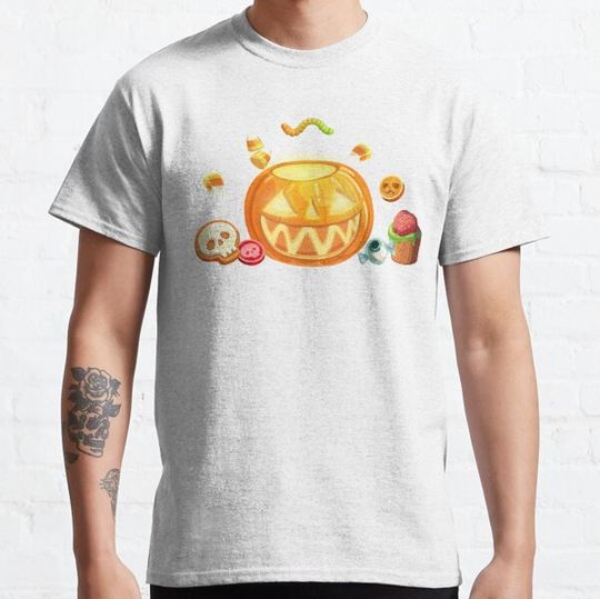 Discover Halloween  jack o lantern WITH SWEET FRIENDS T-shirts