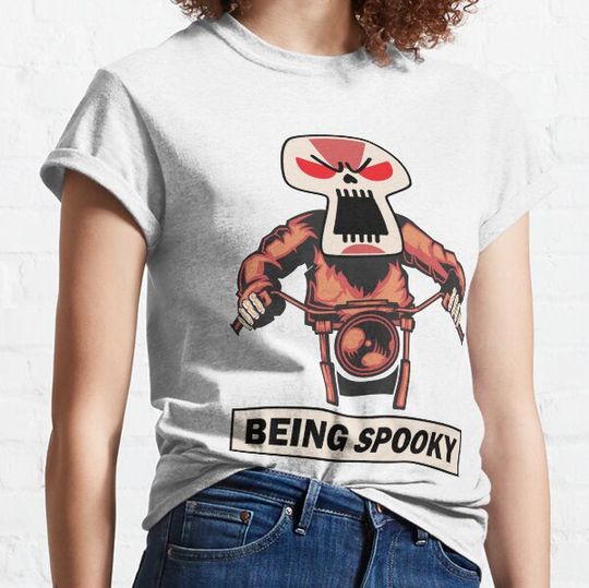 Discover Spooky Riding A Bike T-shirts