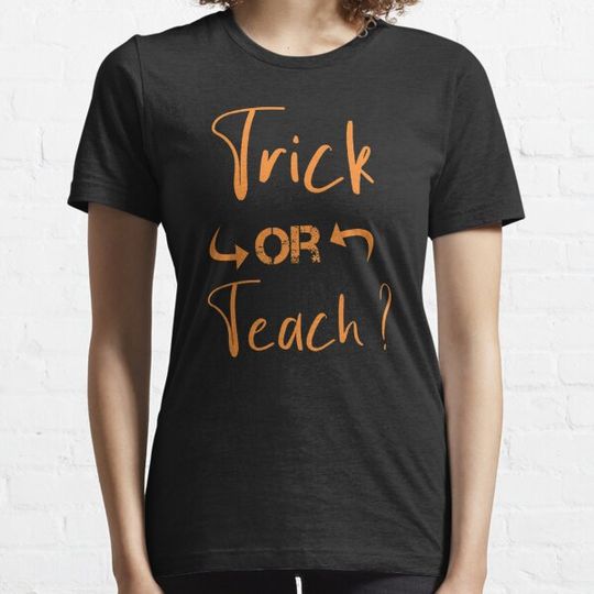 Discover Trick or Teach Halloween Shirt for Elementary School Teachers