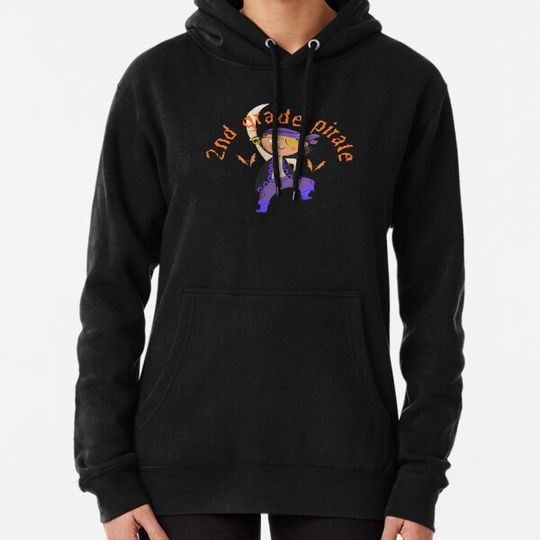 Discover 2nd Grade Pirate Halloween Gift  For Students, Kids Costume Hoodies