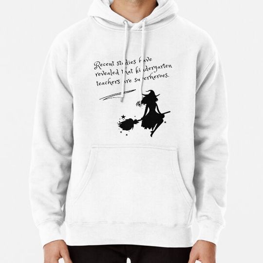 Discover Superhero Kindergarten Teacher Halloween Design Hoodies